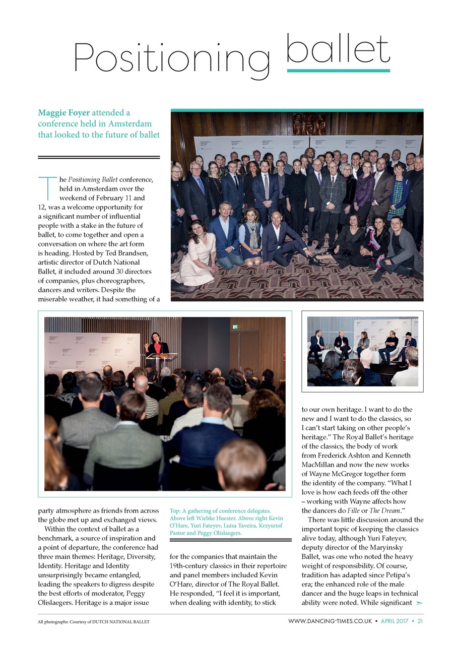 Dancing Times Preview Pages