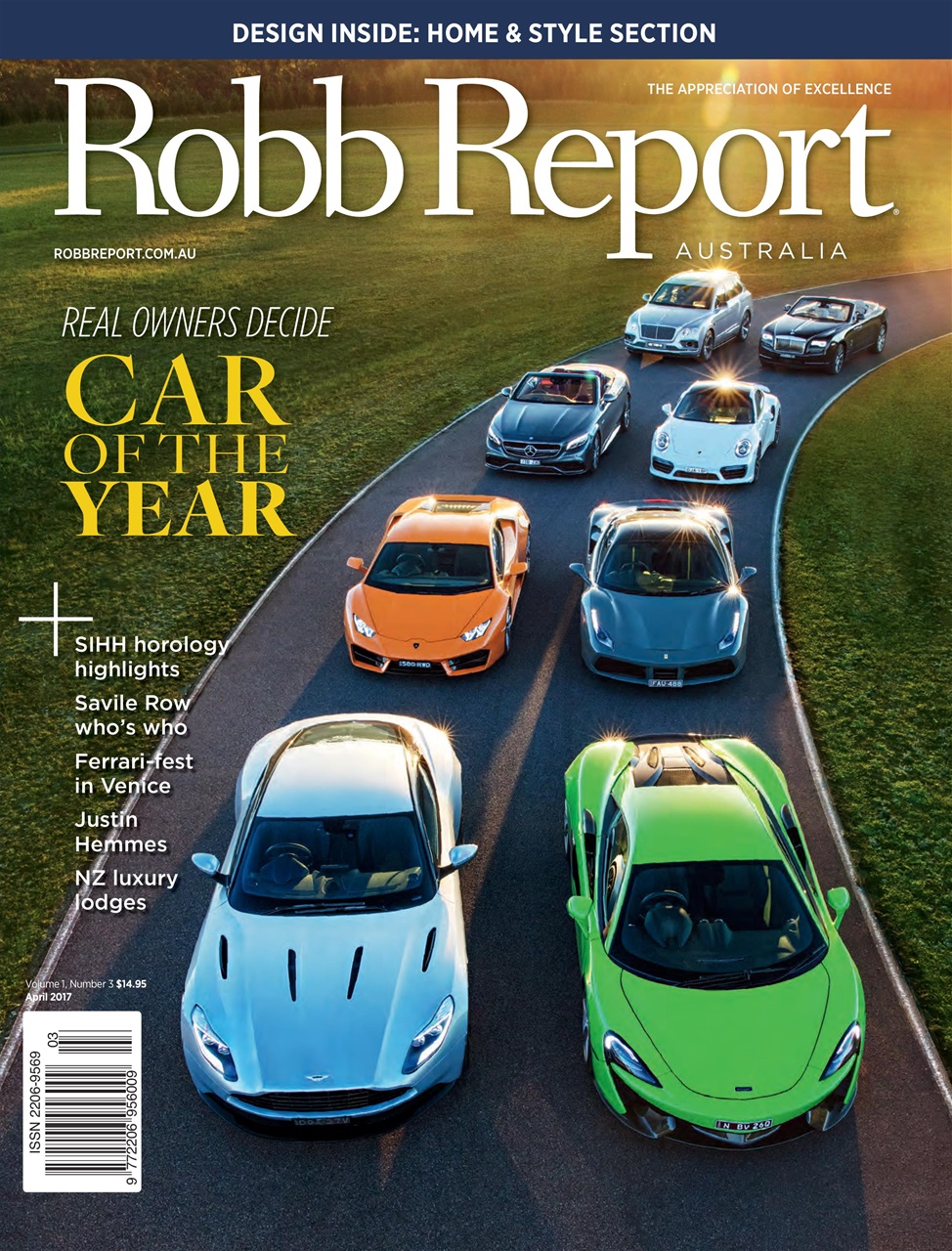Robb Report Australia & New Zealand Preview Pages