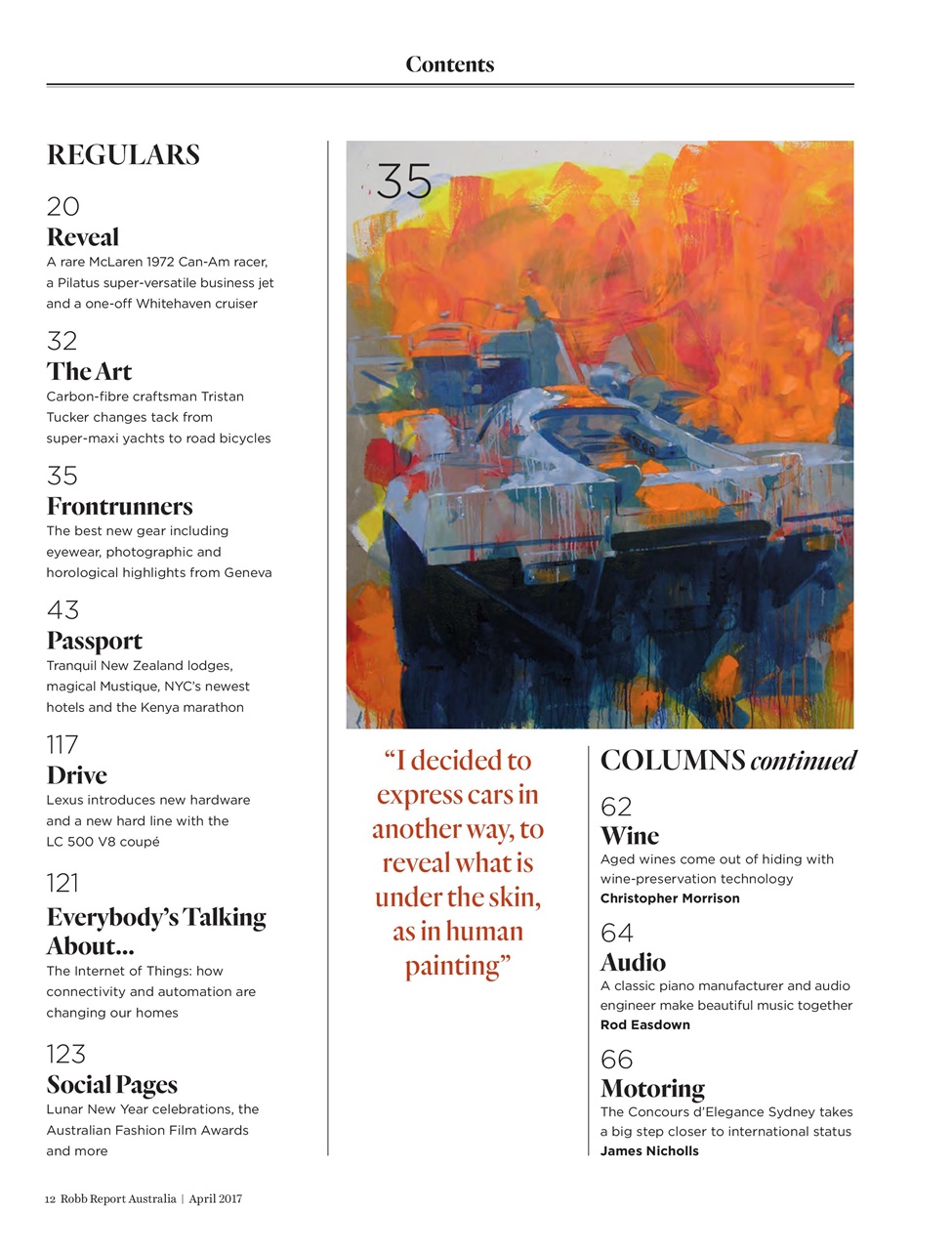 Robb Report Australia & New Zealand Preview Pages