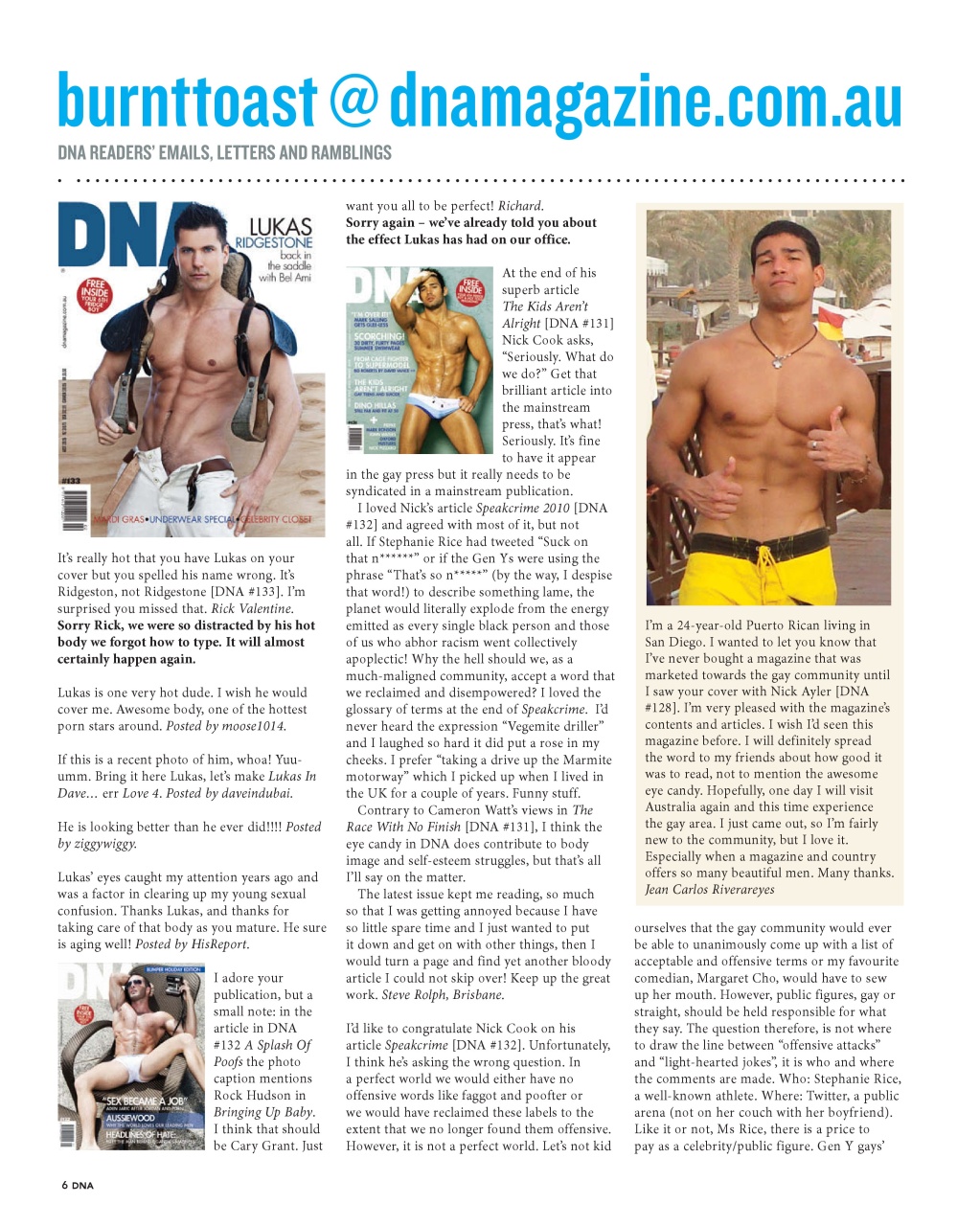 DNA Magazine Preview Pages