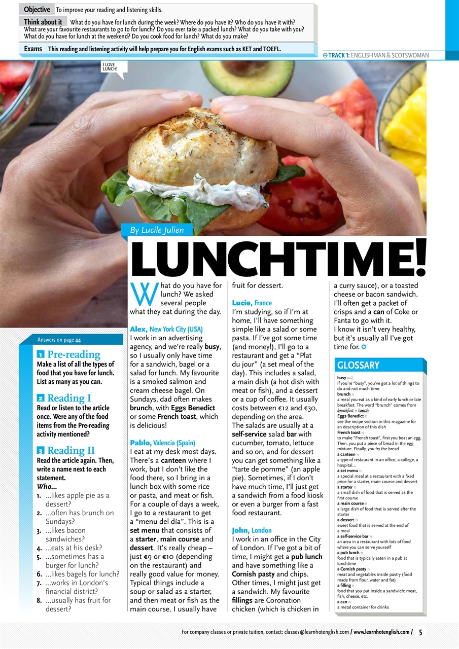 Learn Hot English Preview Pages