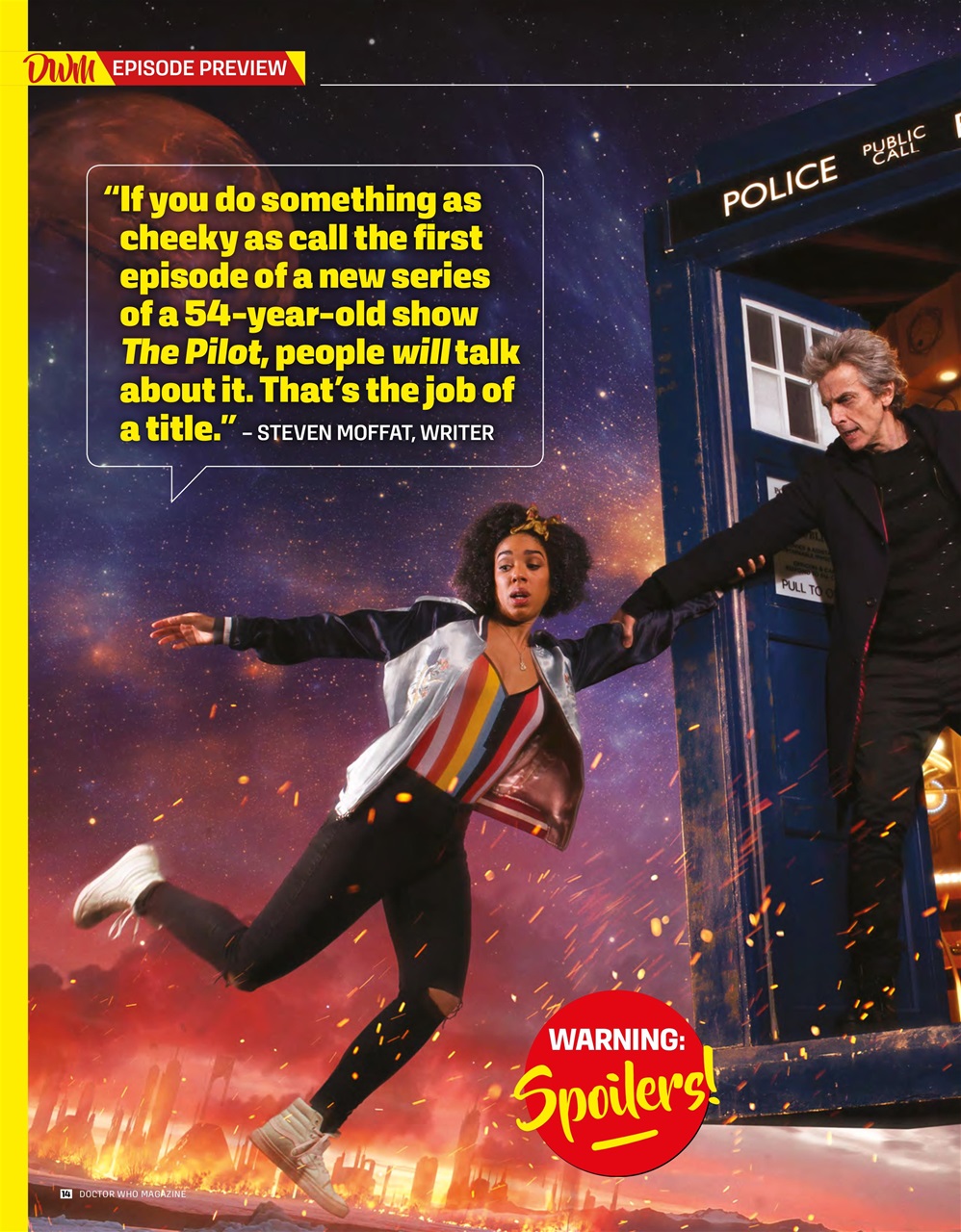 Doctor Who Magazine Preview Pages