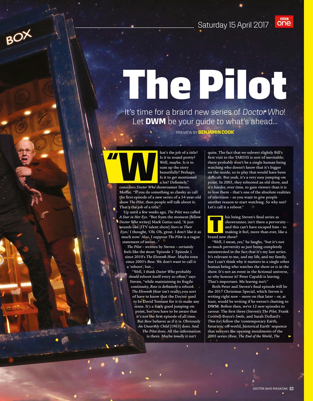 Doctor Who Magazine Preview Pages