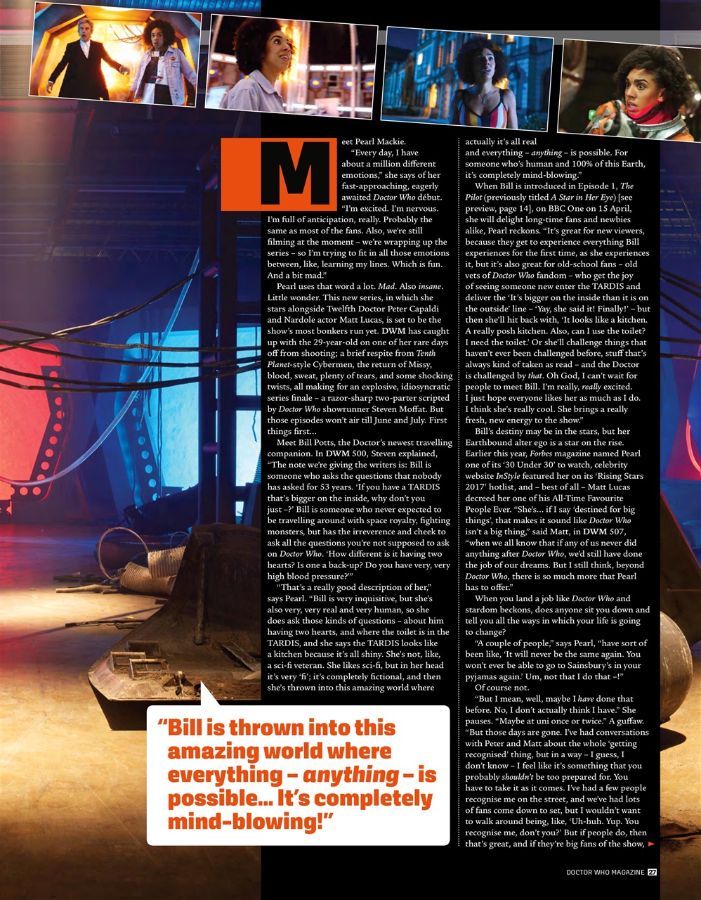 Doctor Who Magazine Preview Pages