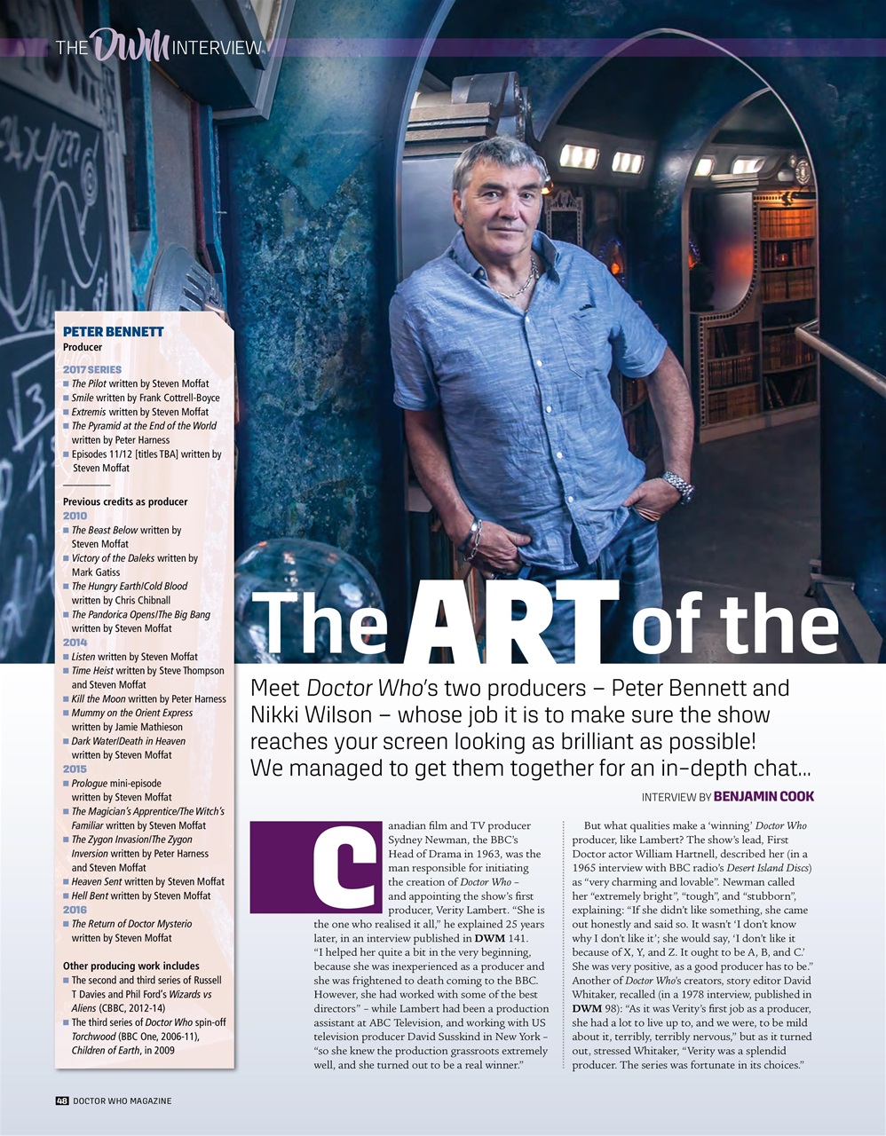 Doctor Who Magazine Preview Pages