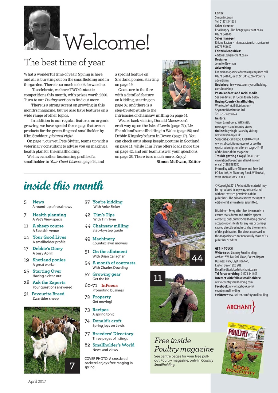 The Country Smallholder Preview Pages