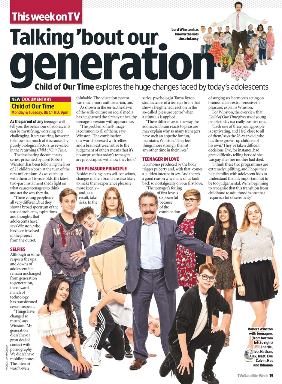 TV & Satellite Week Preview Pages