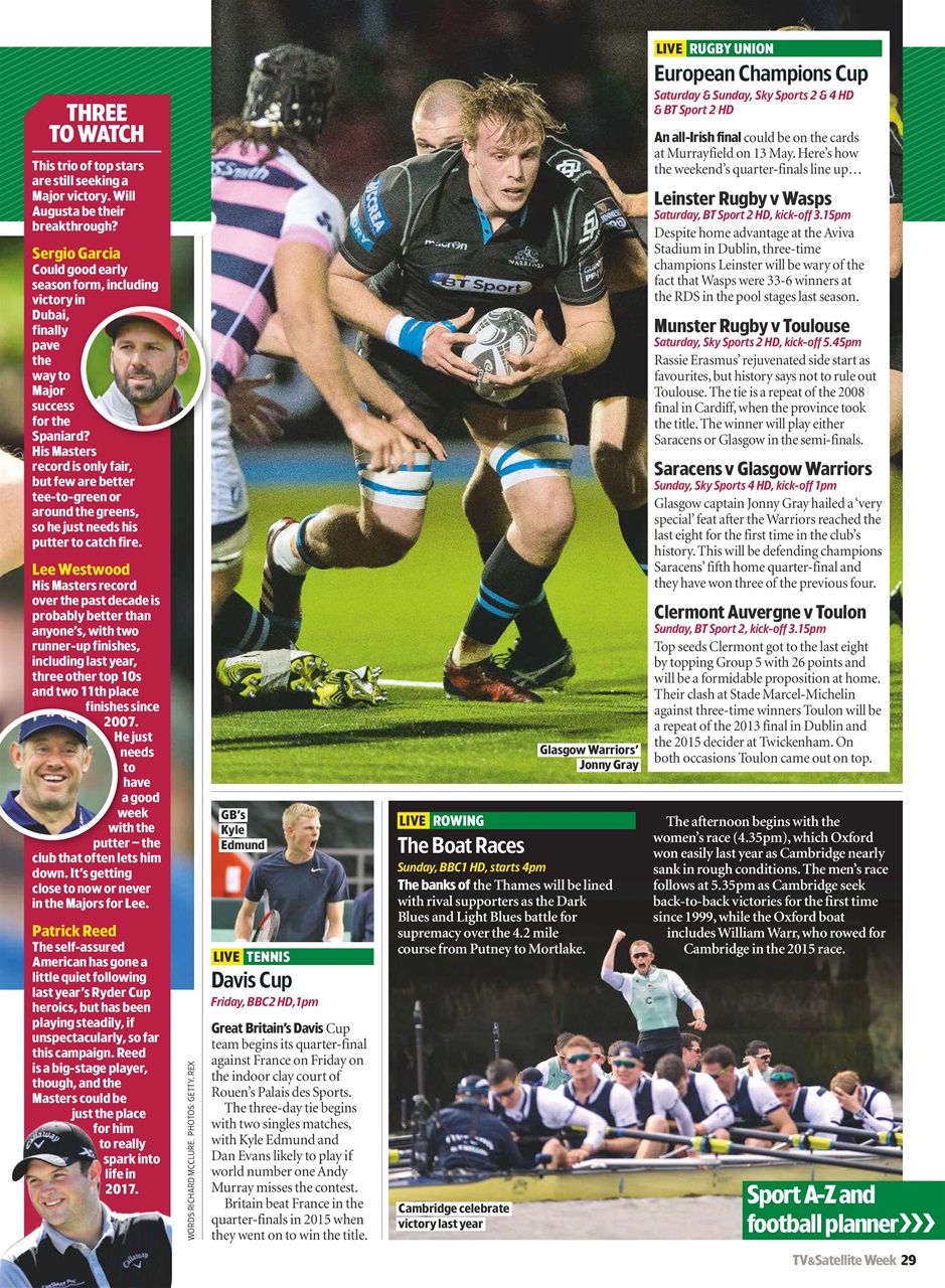TV & Satellite Week Preview Pages