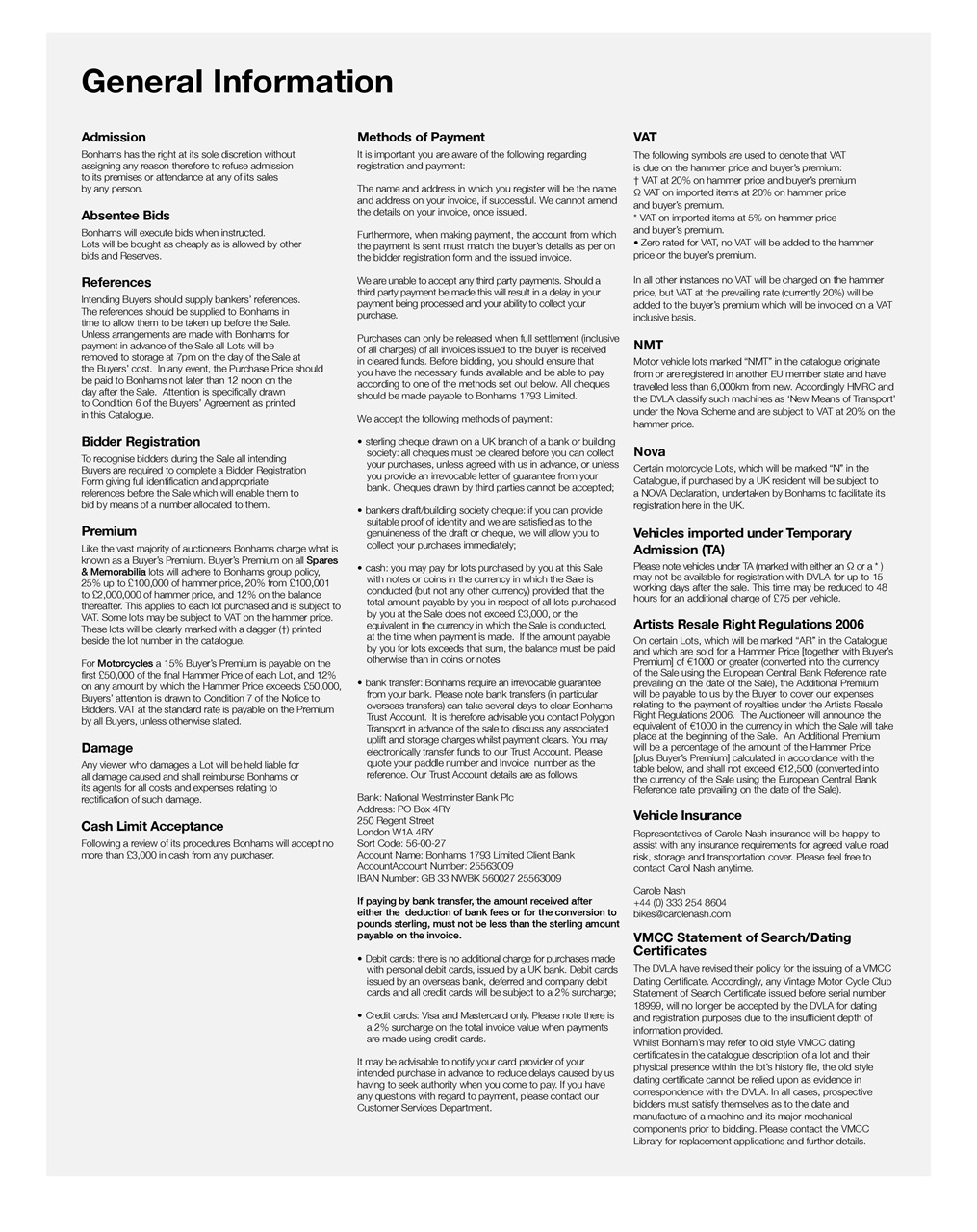 The Classic MotorCycle Preview Pages