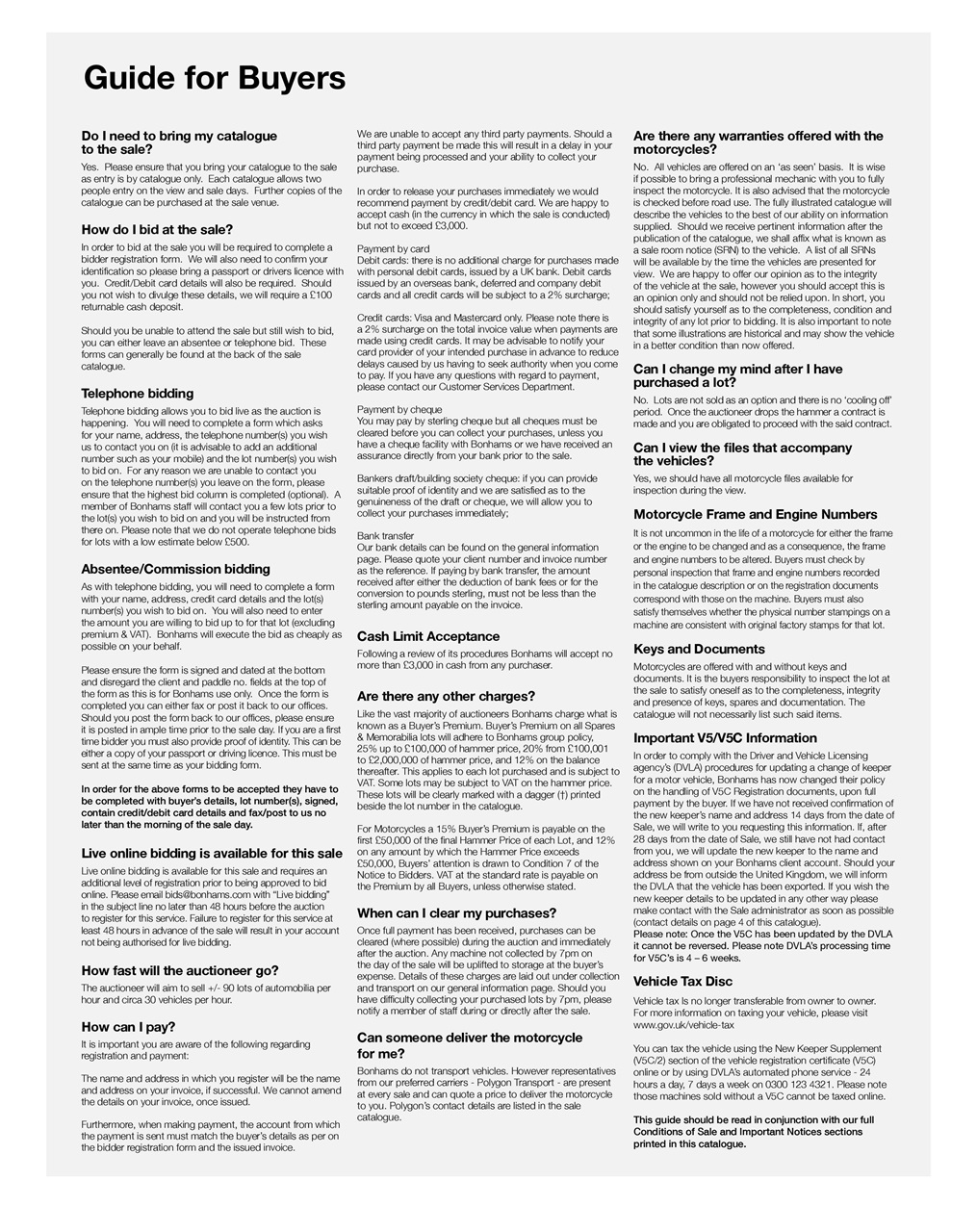 The Classic MotorCycle Preview Pages