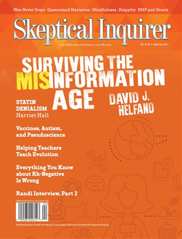 Skeptical Inquirer issue May/Jun 17