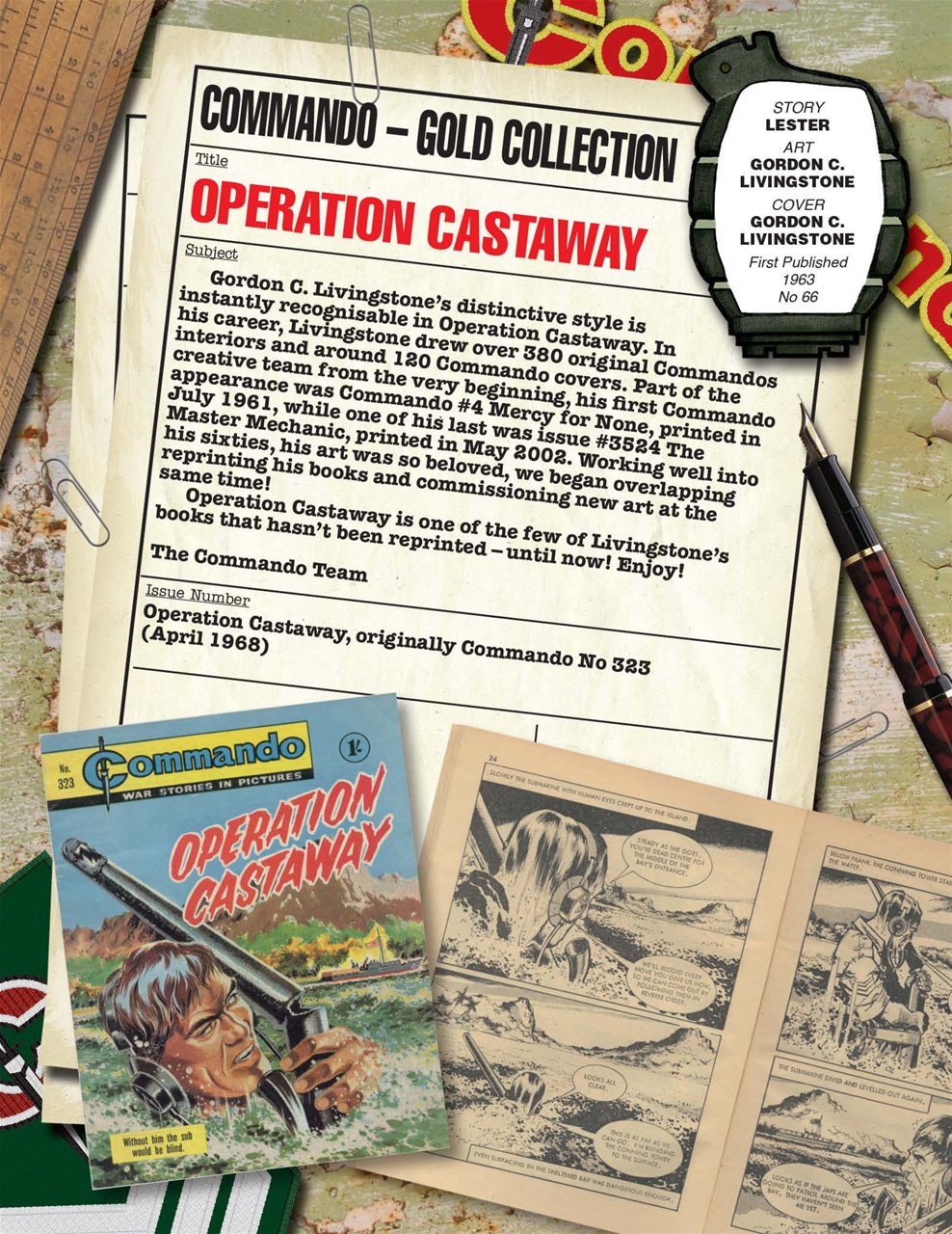 Commando Preview Pages