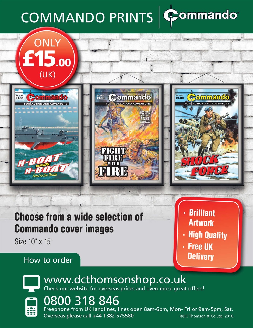 Commando Preview Pages