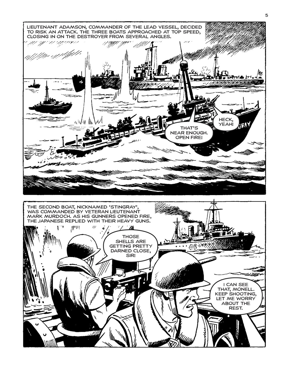 Commando Preview Pages