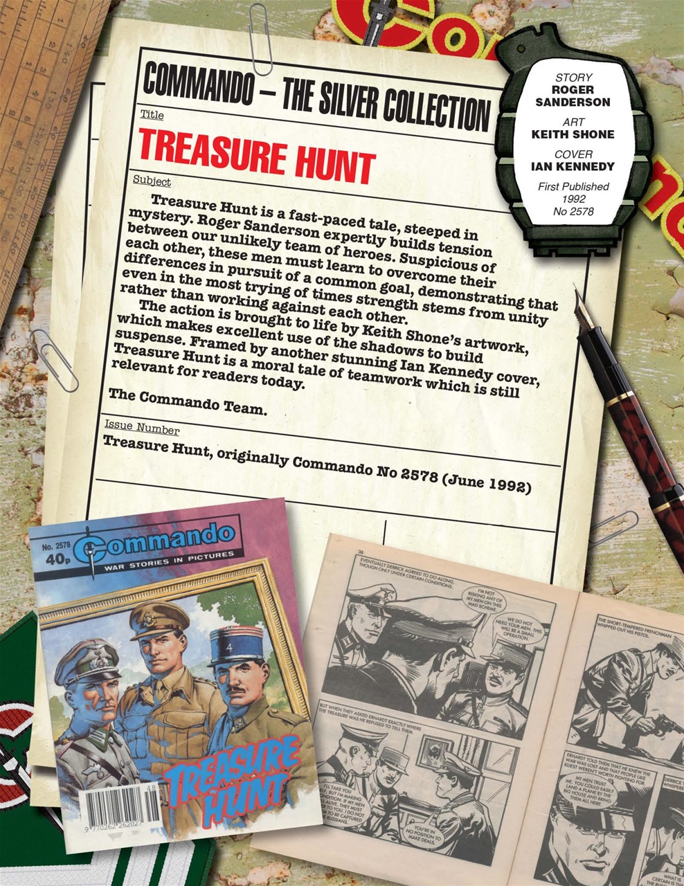 Commando Preview Pages