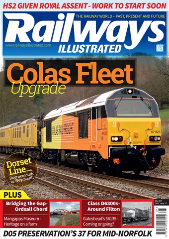 Railways Illustrated issue  May 2017