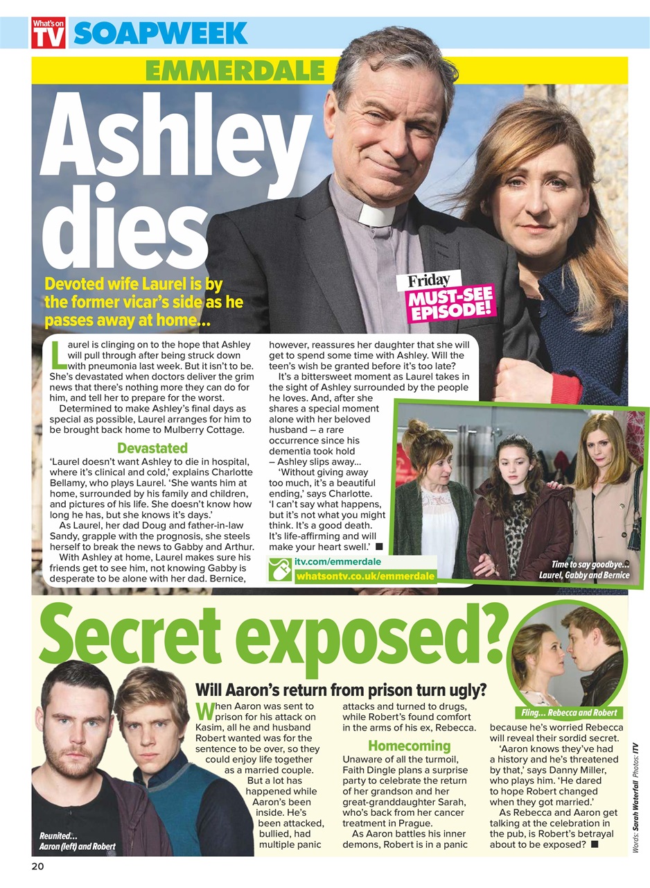 What's on TV Preview Pages