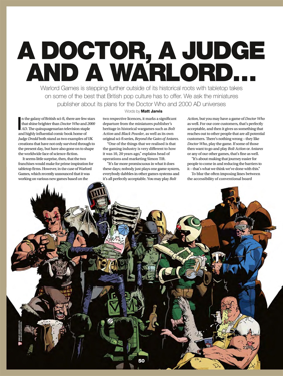 Tabletop Gaming Preview Pages