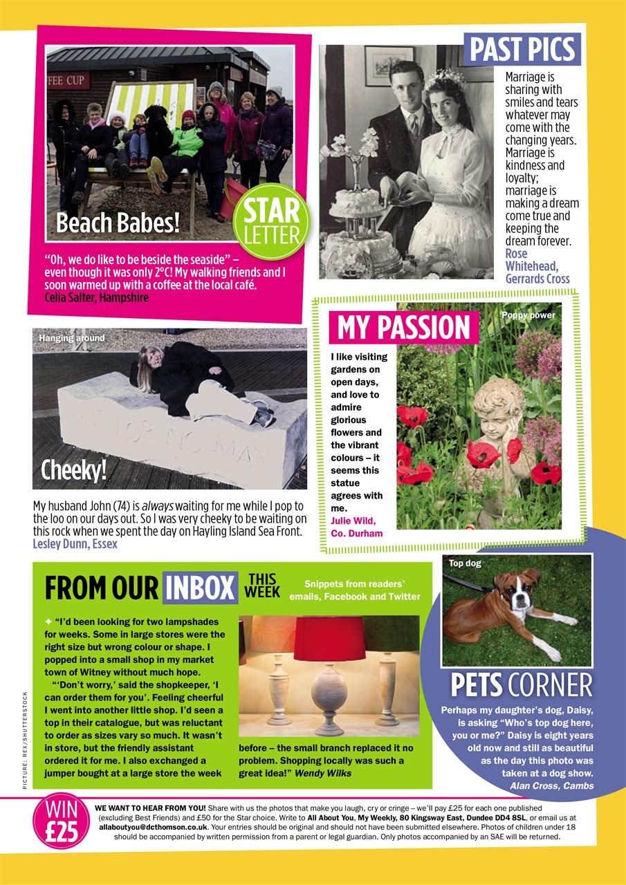 My Weekly Preview Pages