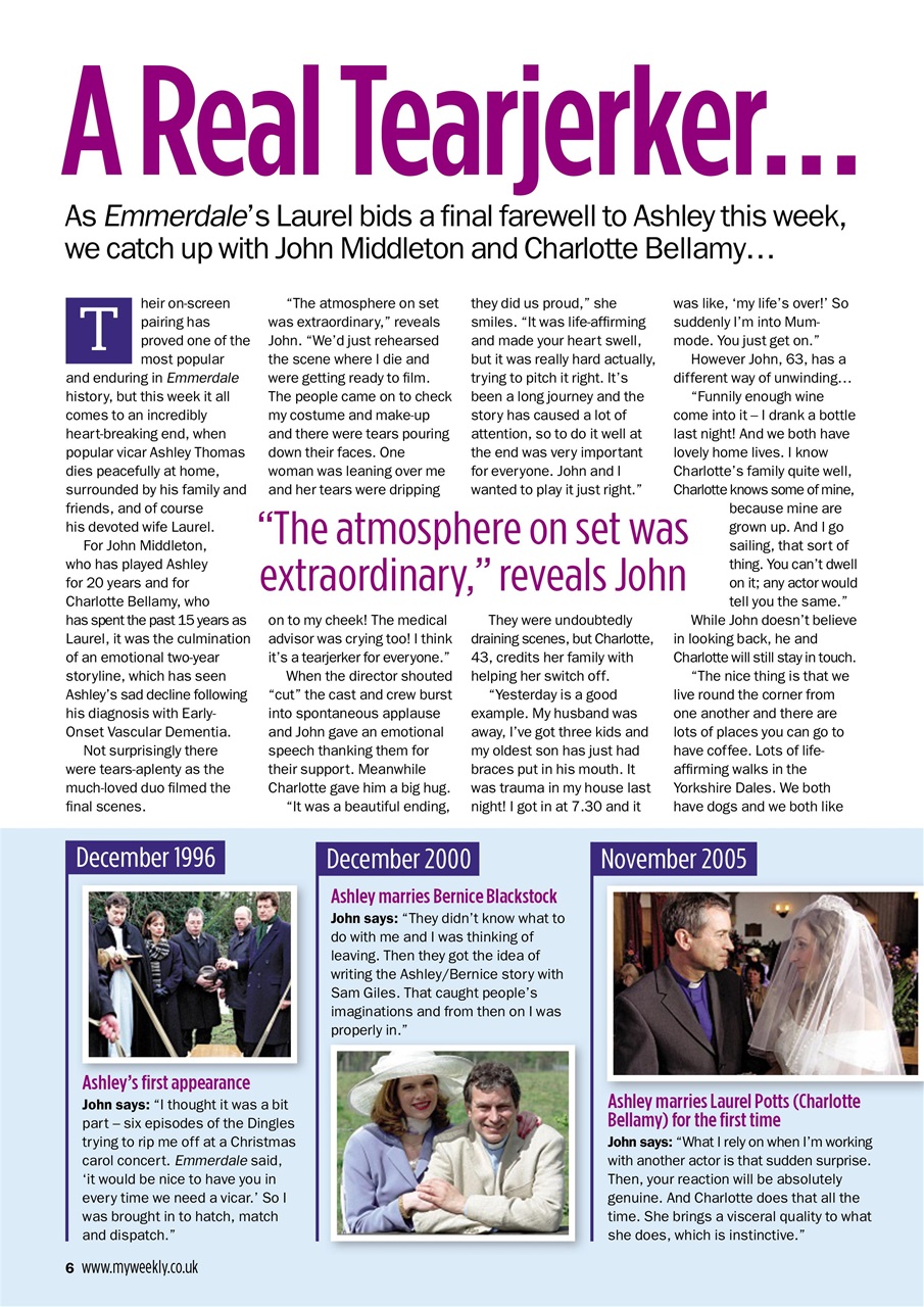 My Weekly Preview Pages