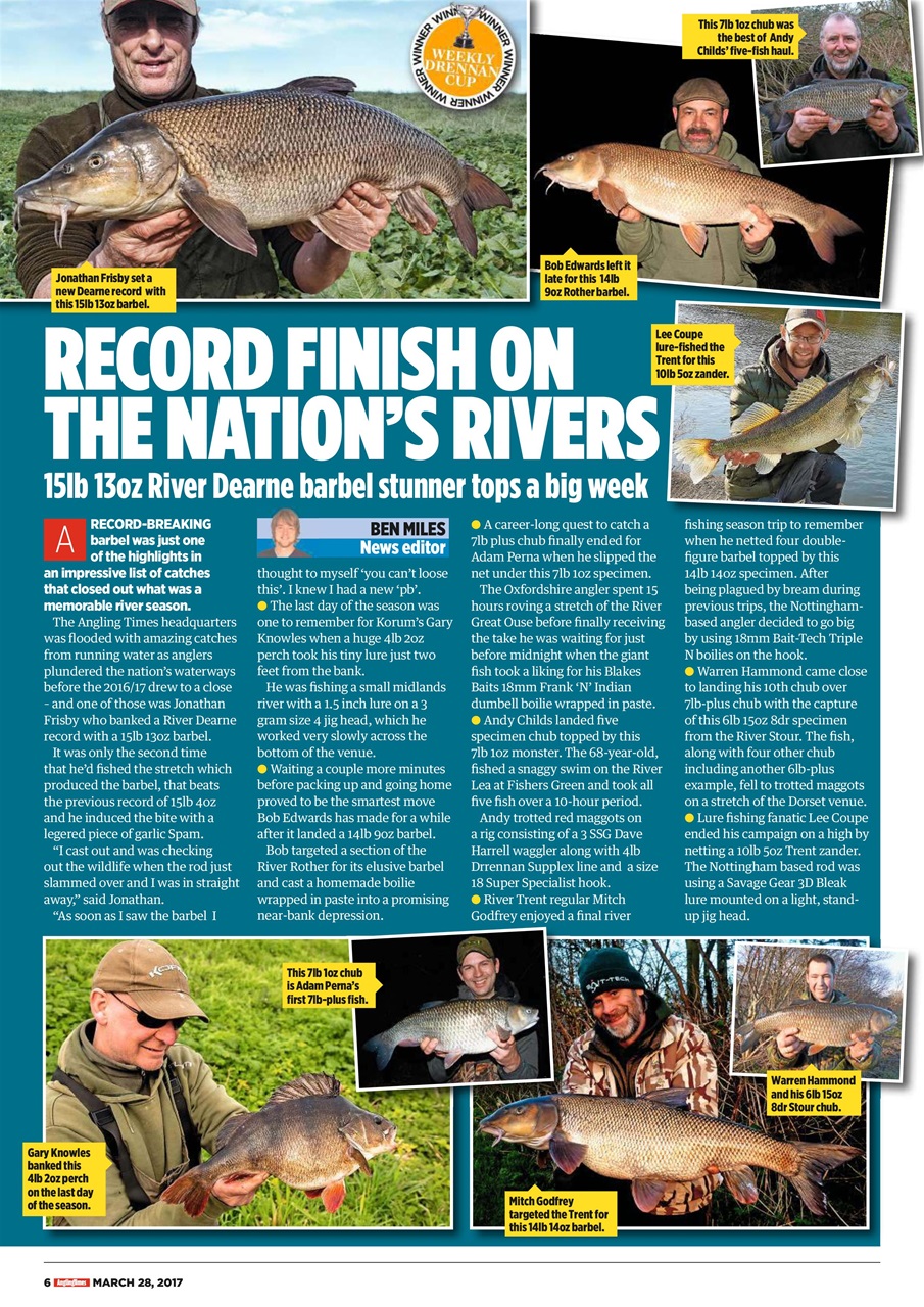Angling Times Preview Pages