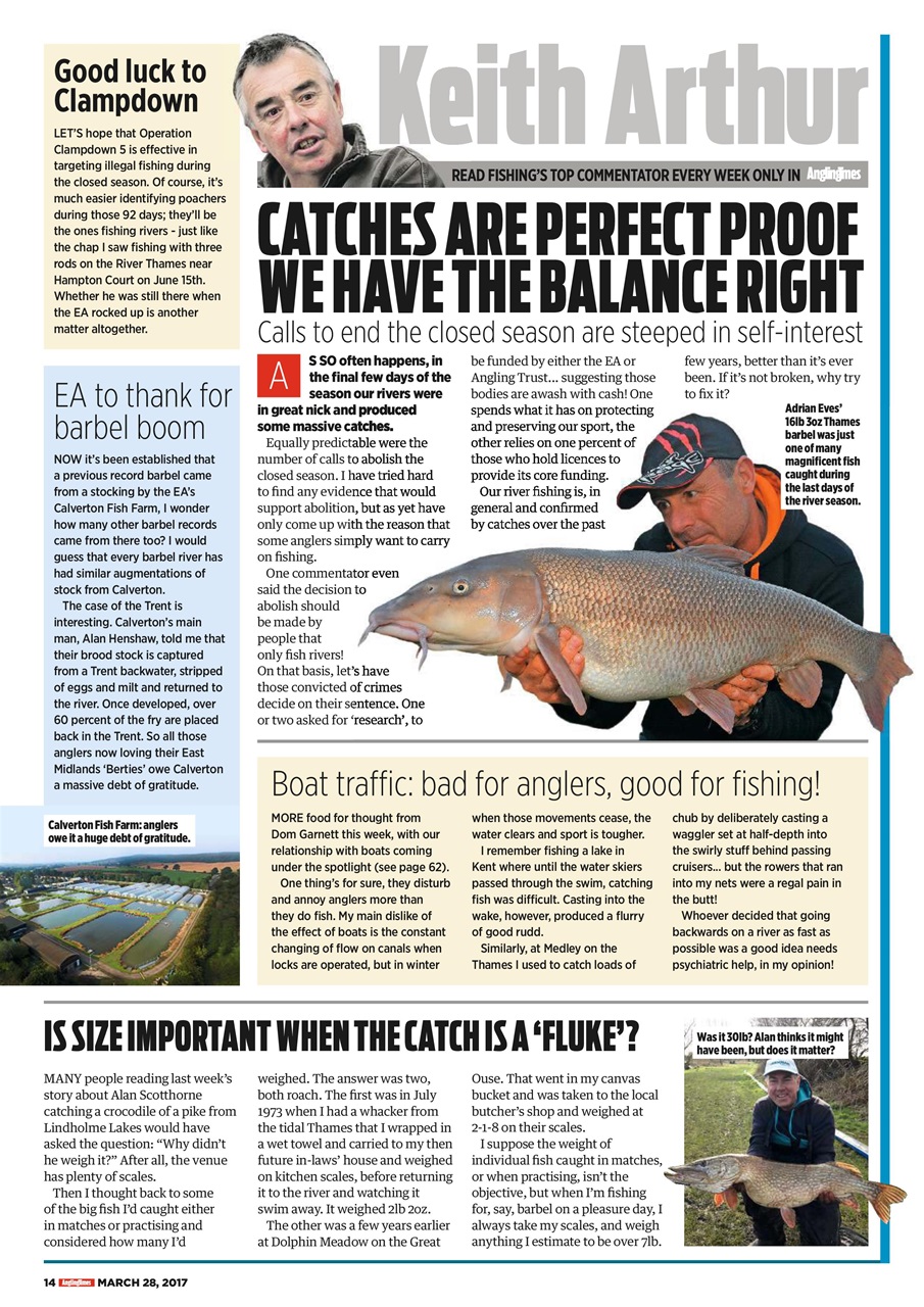 Angling Times Preview Pages