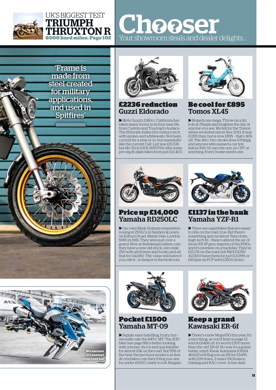 Bike Preview Pages