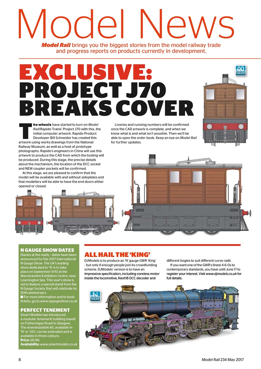 Model Rail Preview Pages