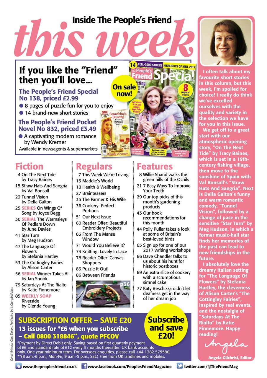 The People’s Friend Preview Pages