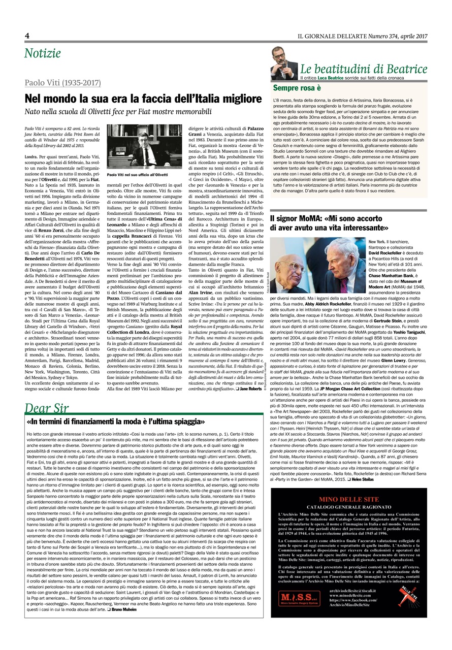 Il Giornale Dell’Arte Preview Pages