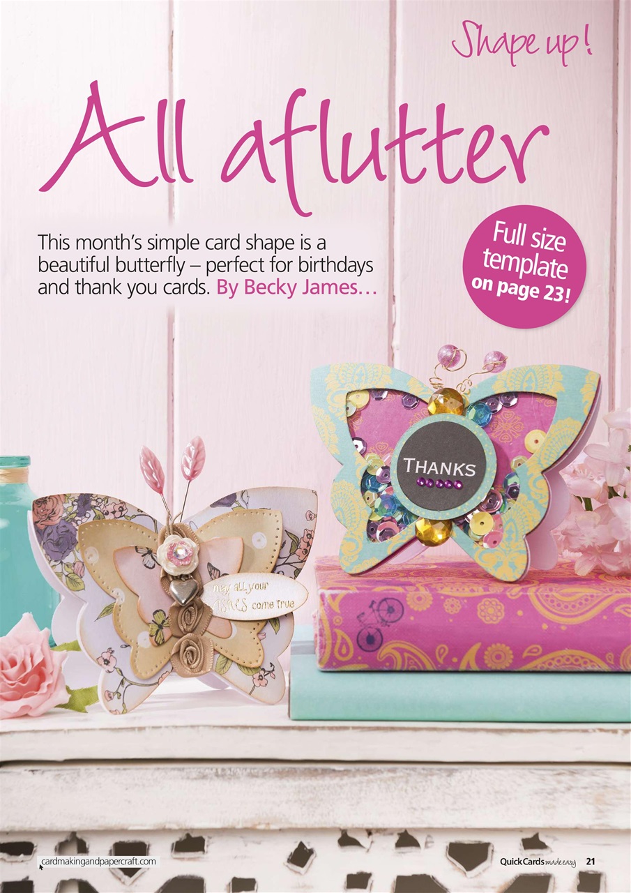 Quick Cards Made Easy Preview Pages