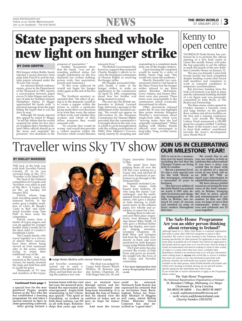 Irish World Preview Pages