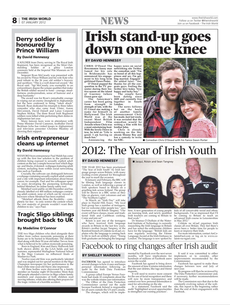 Irish World Preview Pages