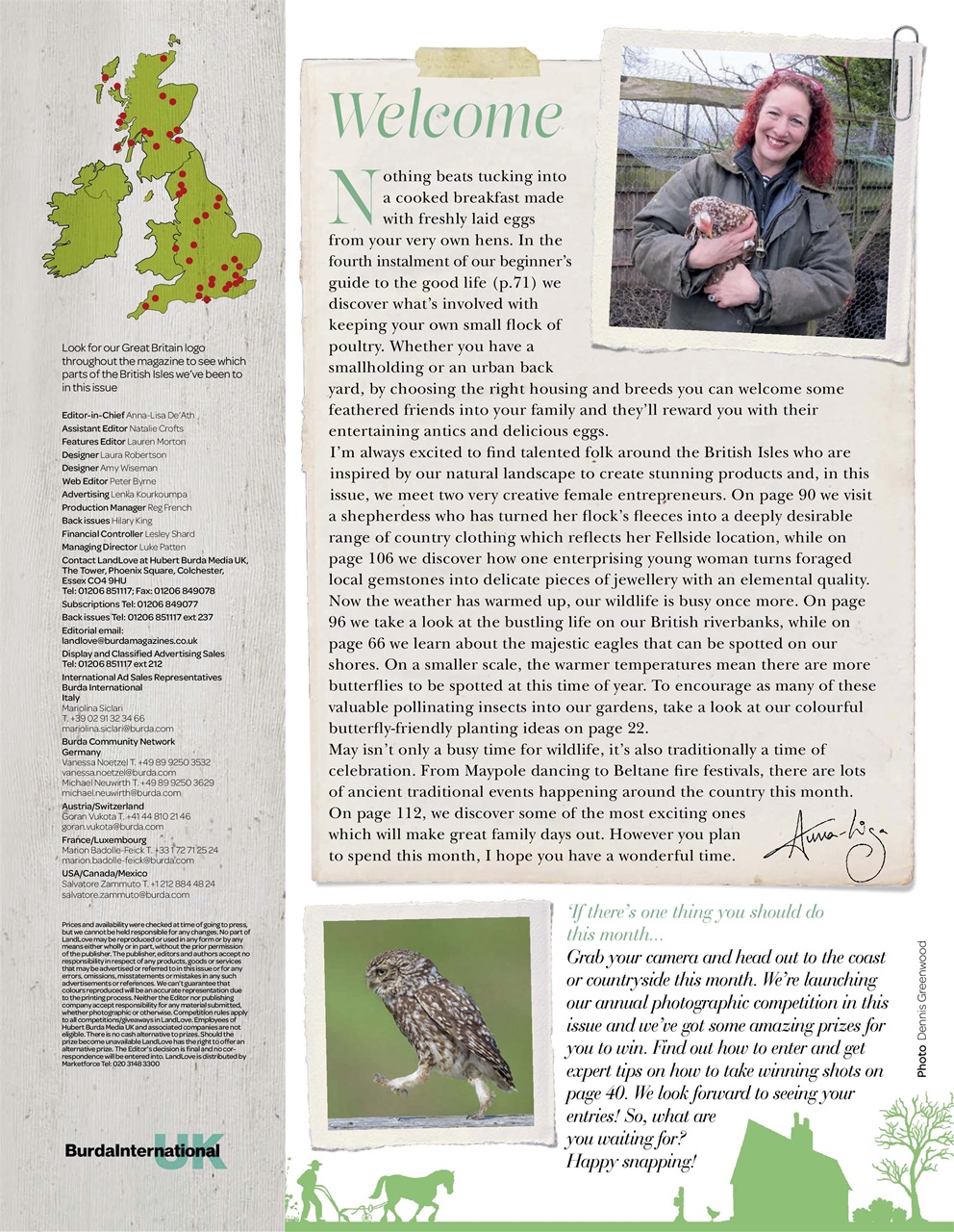 LandLove Magazine Preview Pages