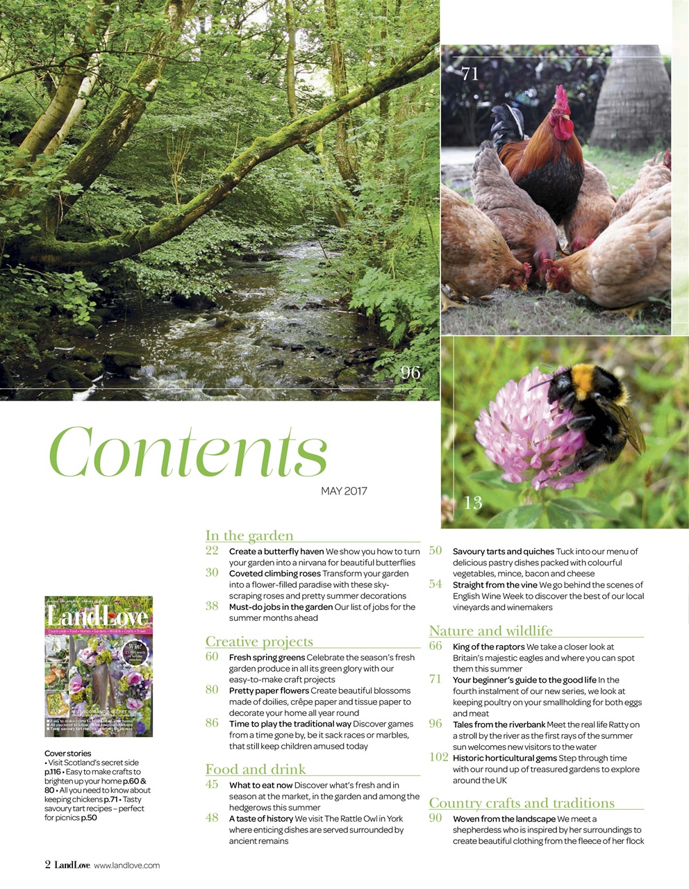 LandLove Magazine Preview Pages