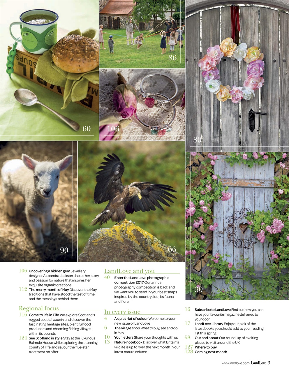 LandLove Magazine Preview Pages