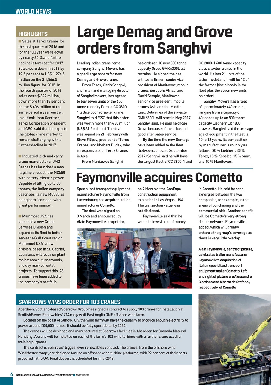 Int. Cranes and Specialized Transp Preview Pages