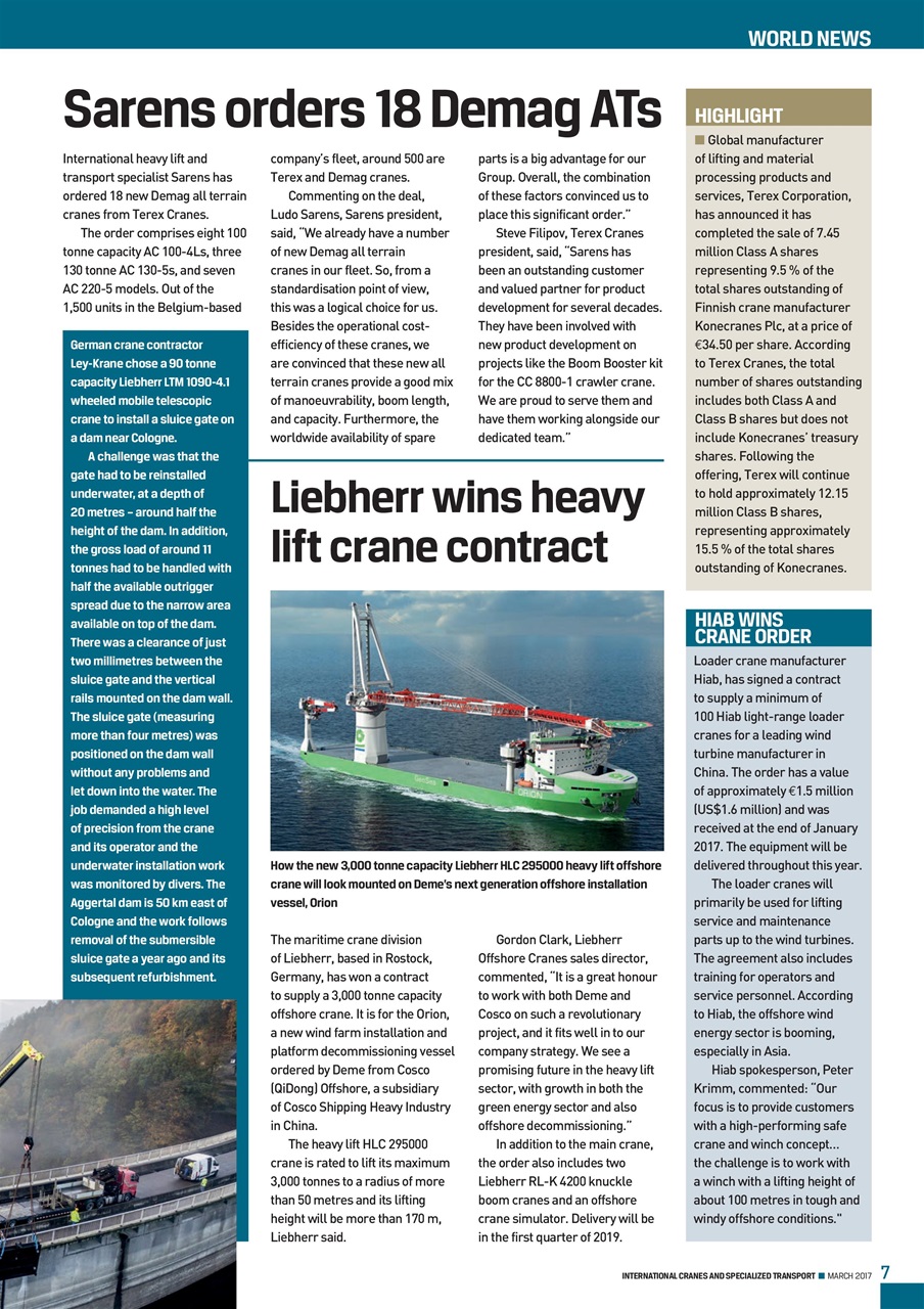 Int. Cranes and Specialized Transp Preview Pages