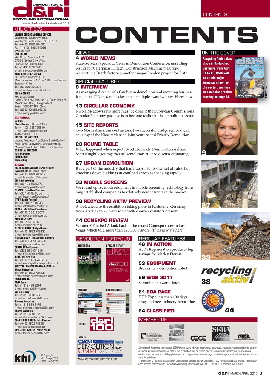Demolition & Recycling International Preview Pages