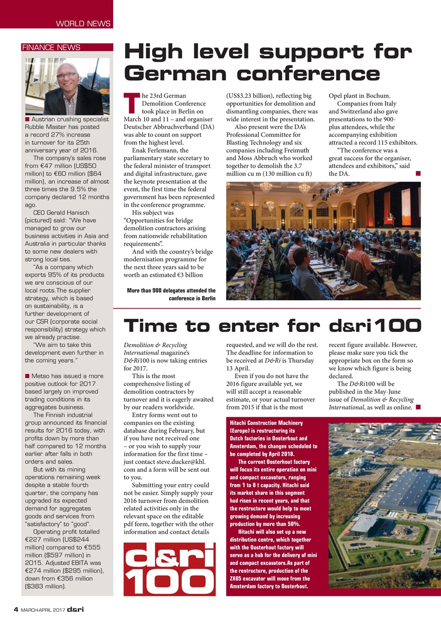 Demolition & Recycling International Preview Pages