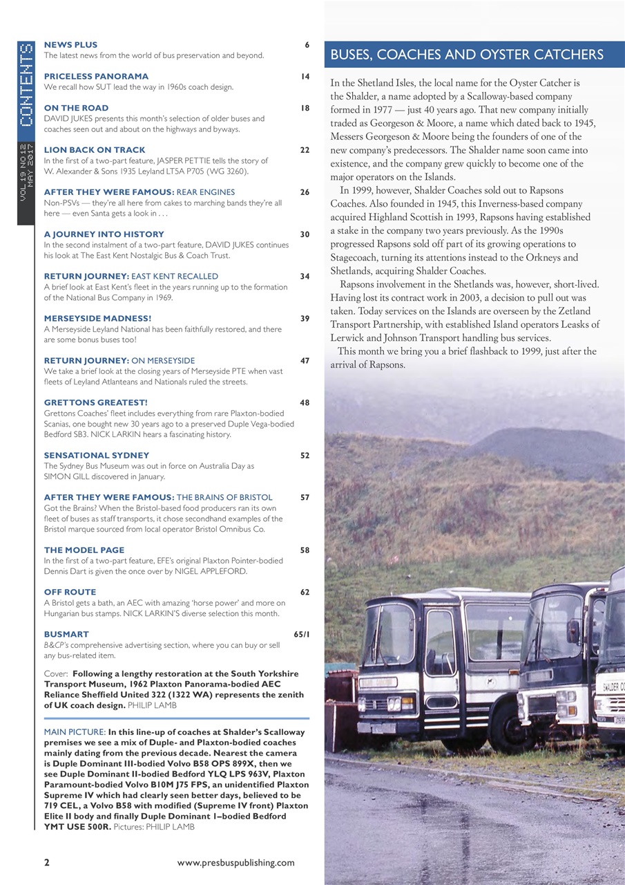 Bus & Coach Preservation Preview Pages