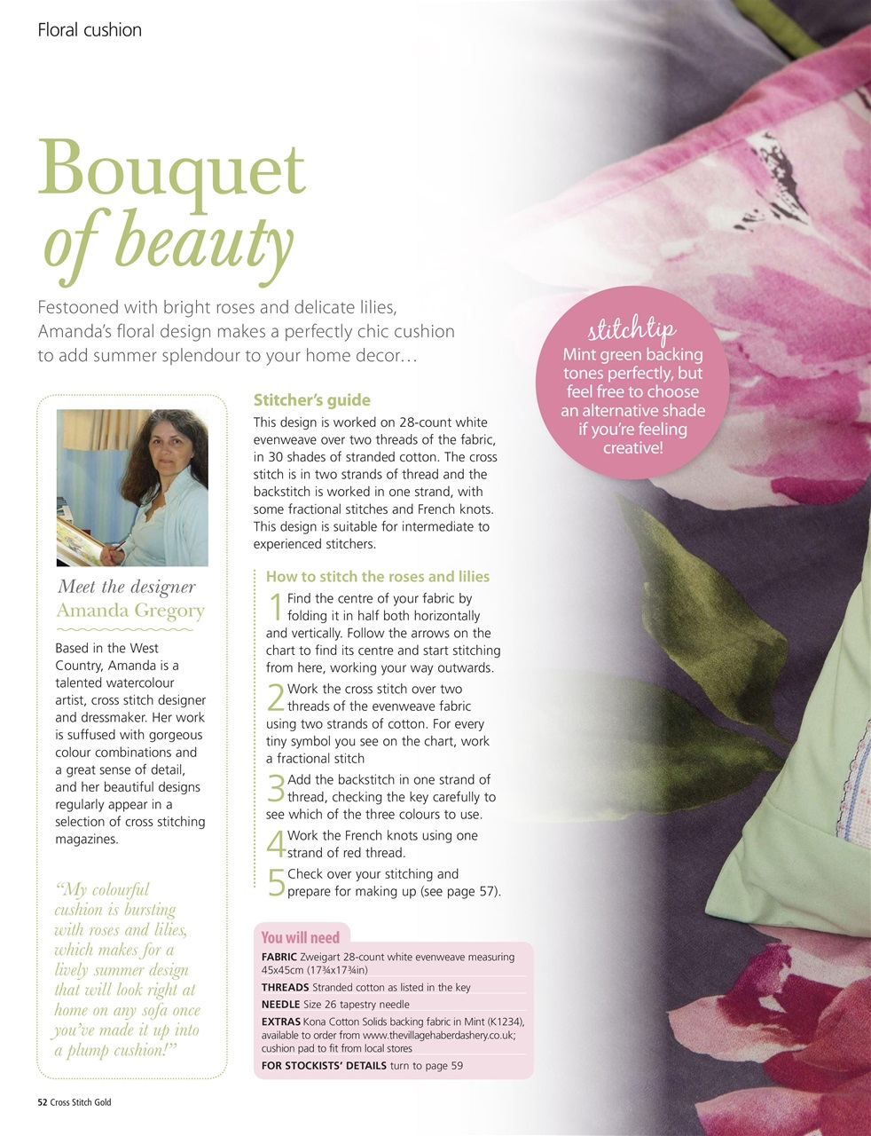 Cross Stitch Gold Preview Pages