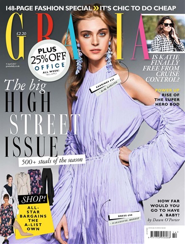 Grazia issue 1st April 2017