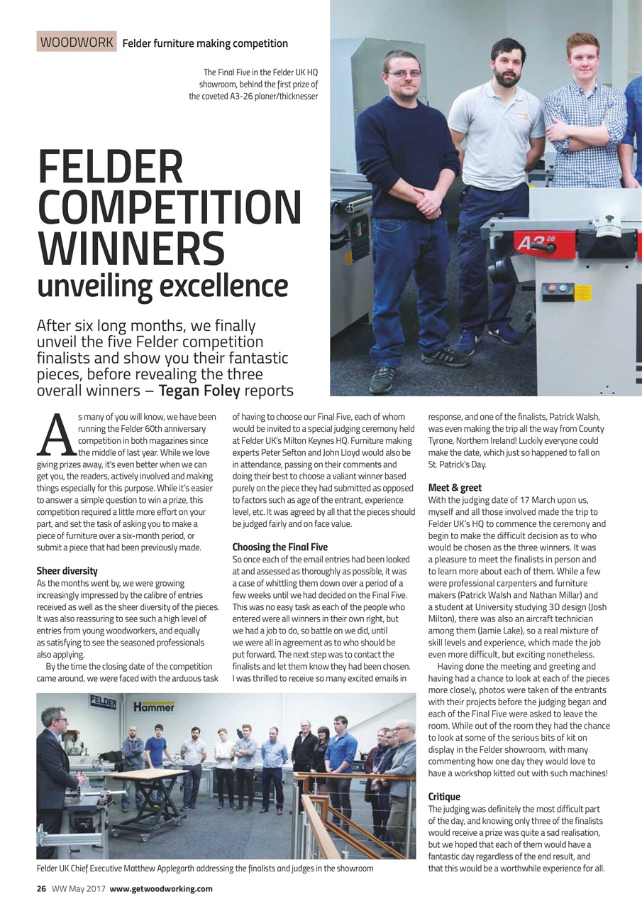 The Woodworker Magazine Preview Pages