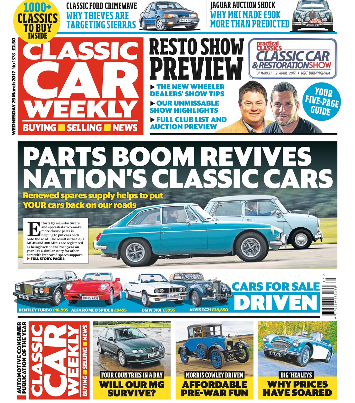 Classic Car Weekly Preview Pages