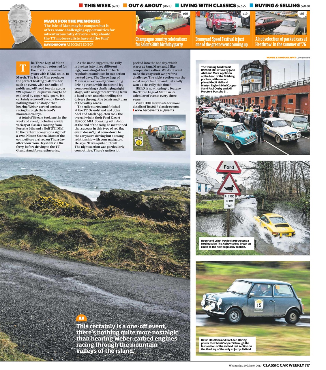 Classic Car Weekly Preview Pages
