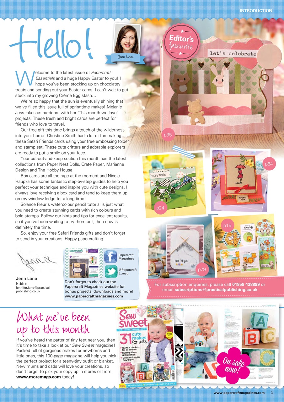 Papercraft Essentials Preview Pages