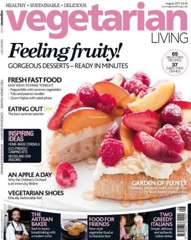 Vegetarian Living issue Issue 12 August '11