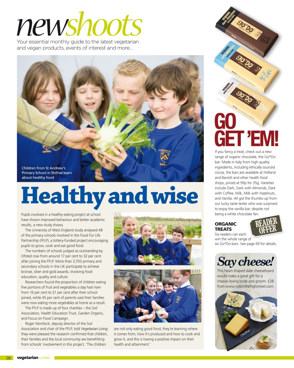 Vegetarian Living Preview Pages