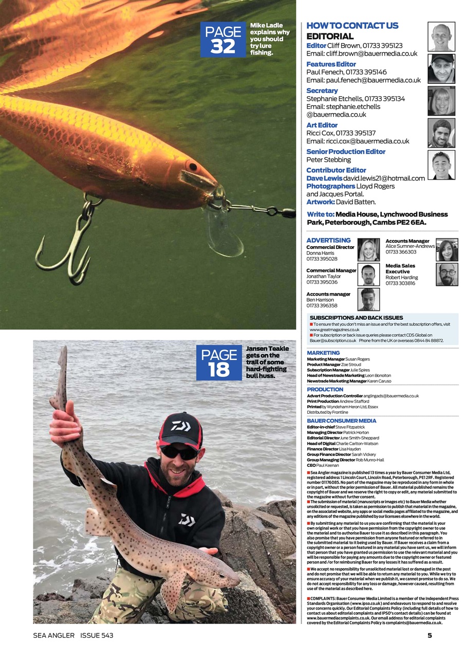 Sea Angler Preview Pages